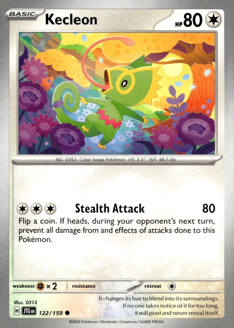 SV09: Journey Together #122/159 Kecleon