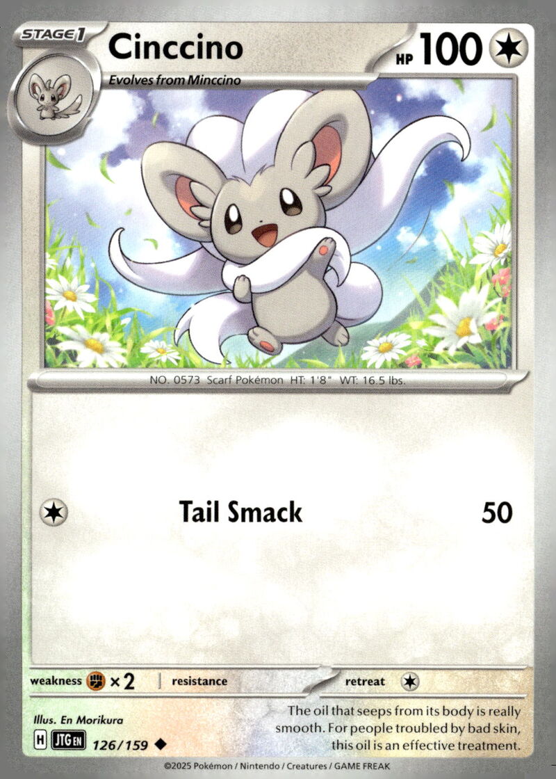 SV09: Journey Together #126/159 Cinccino