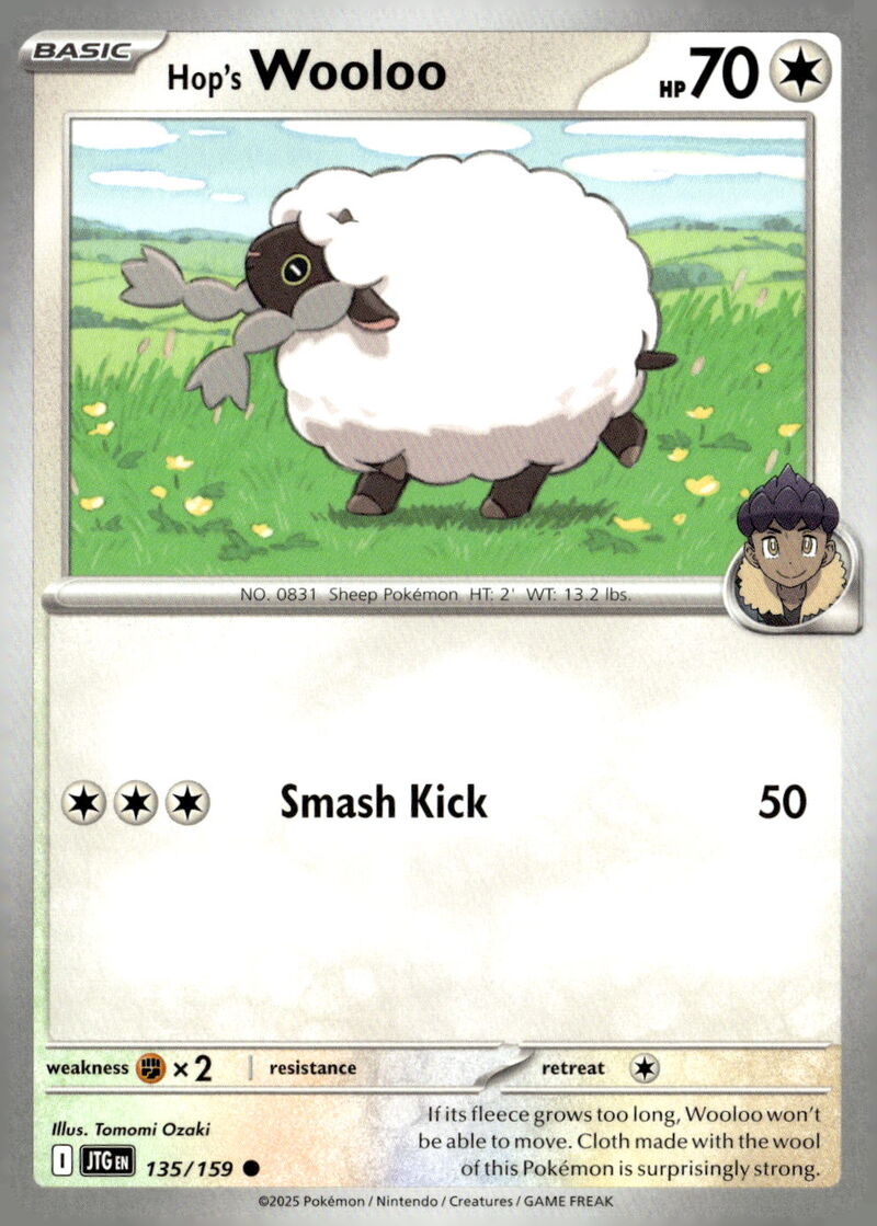 SV09: Journey Together #135/159 Hop's Wooloo