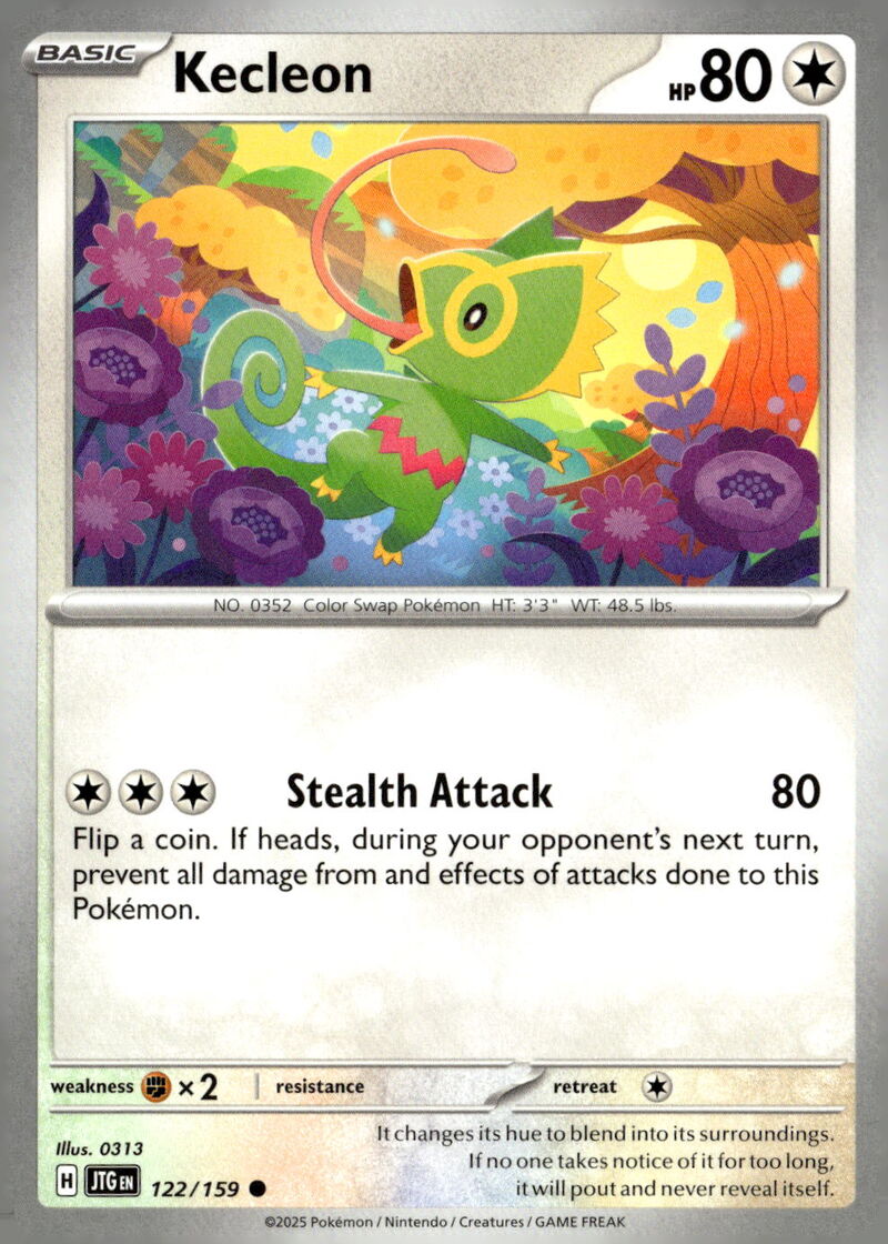 SV09: Journey Together #122/159 Kecleon