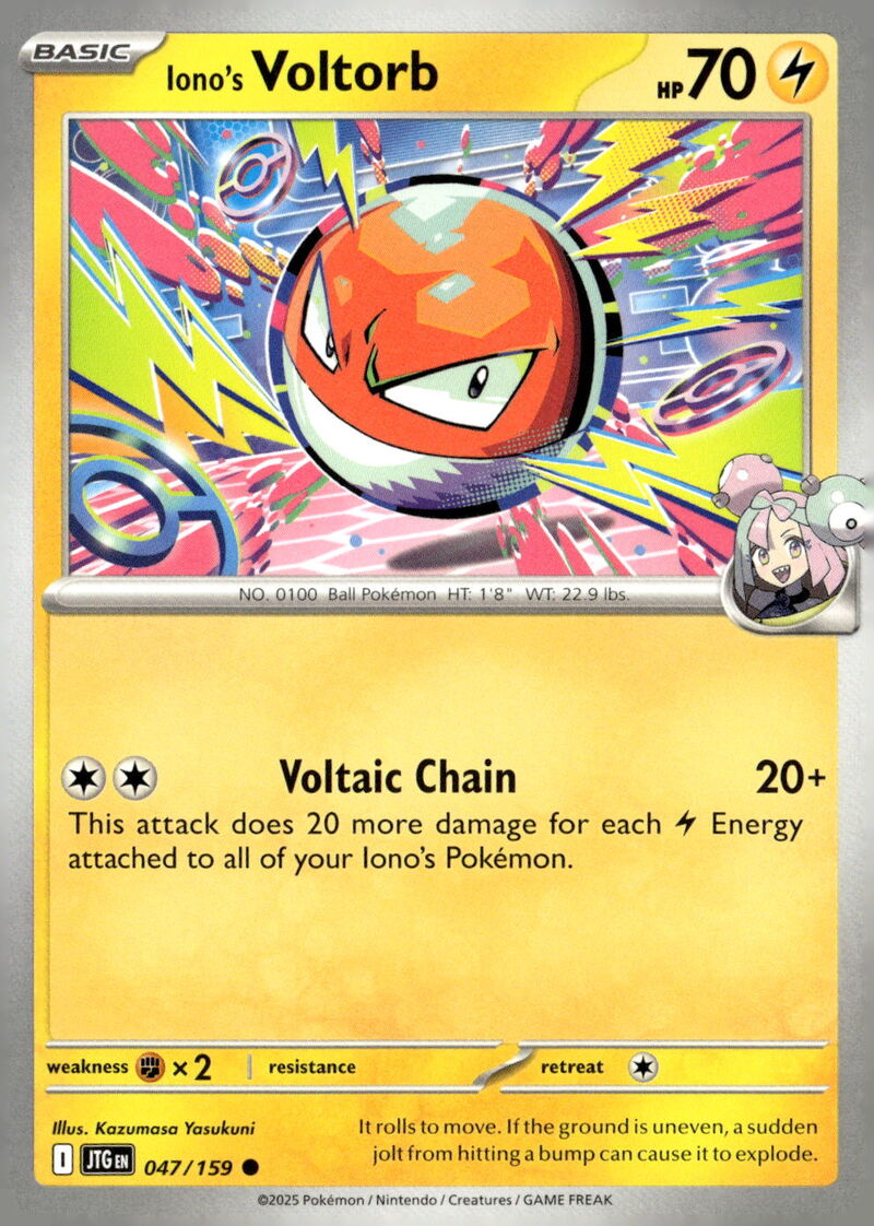 SV09: Journey Together #047/159 Iono's Voltorb