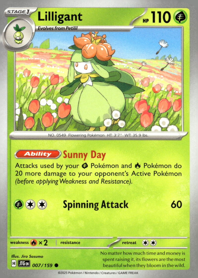 SV09: Journey Together #007/159 Lilligant