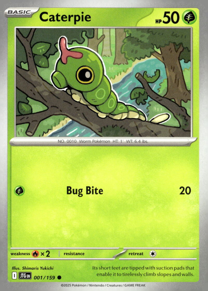 SV09: Journey Together #001/159 Caterpie