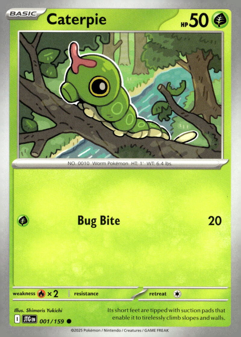 SV09: Journey Together #001/159 Caterpie