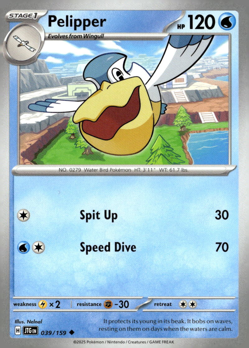 SV09: Journey Together #039/159 Pelipper