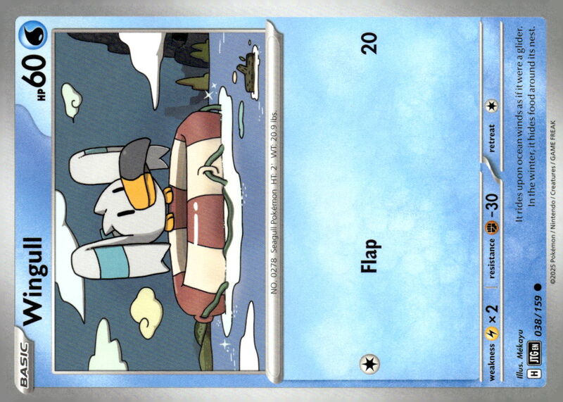 SV09: Journey Together #038/159 Wingull