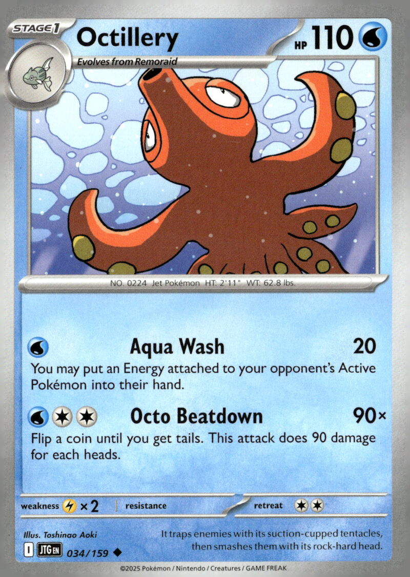 SV09: Journey Together #034/159 Octillery