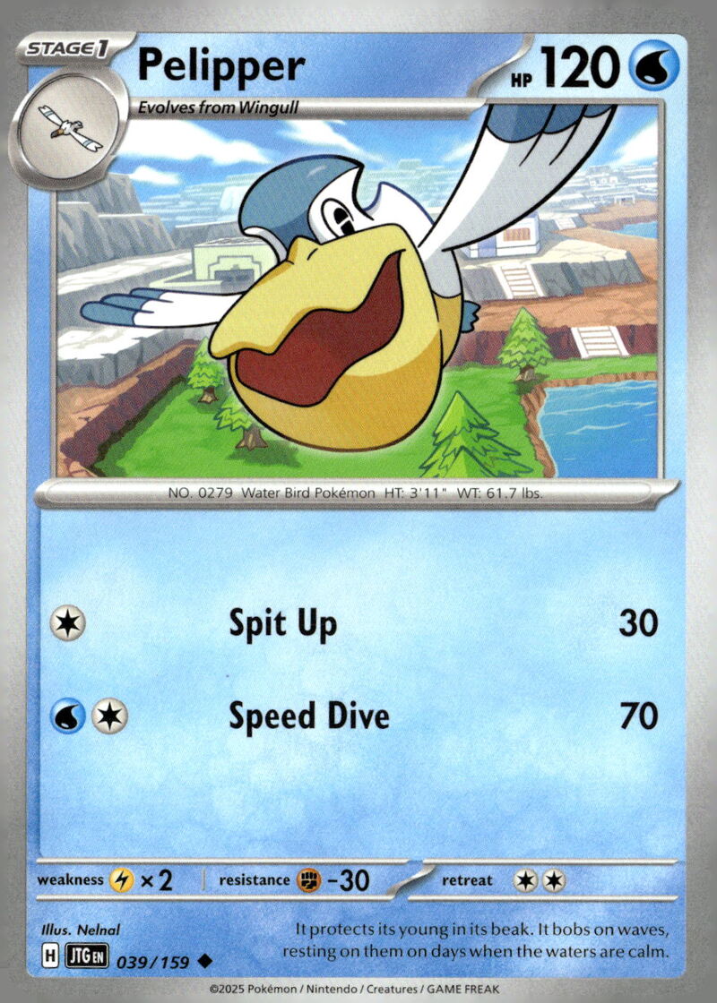 SV09: Journey Together #039/159 Pelipper