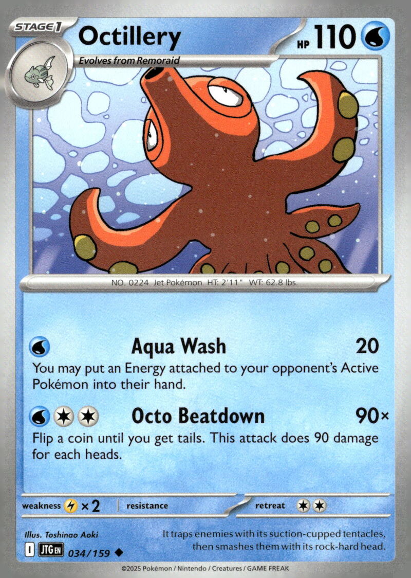 SV09: Journey Together #034/159 Octillery