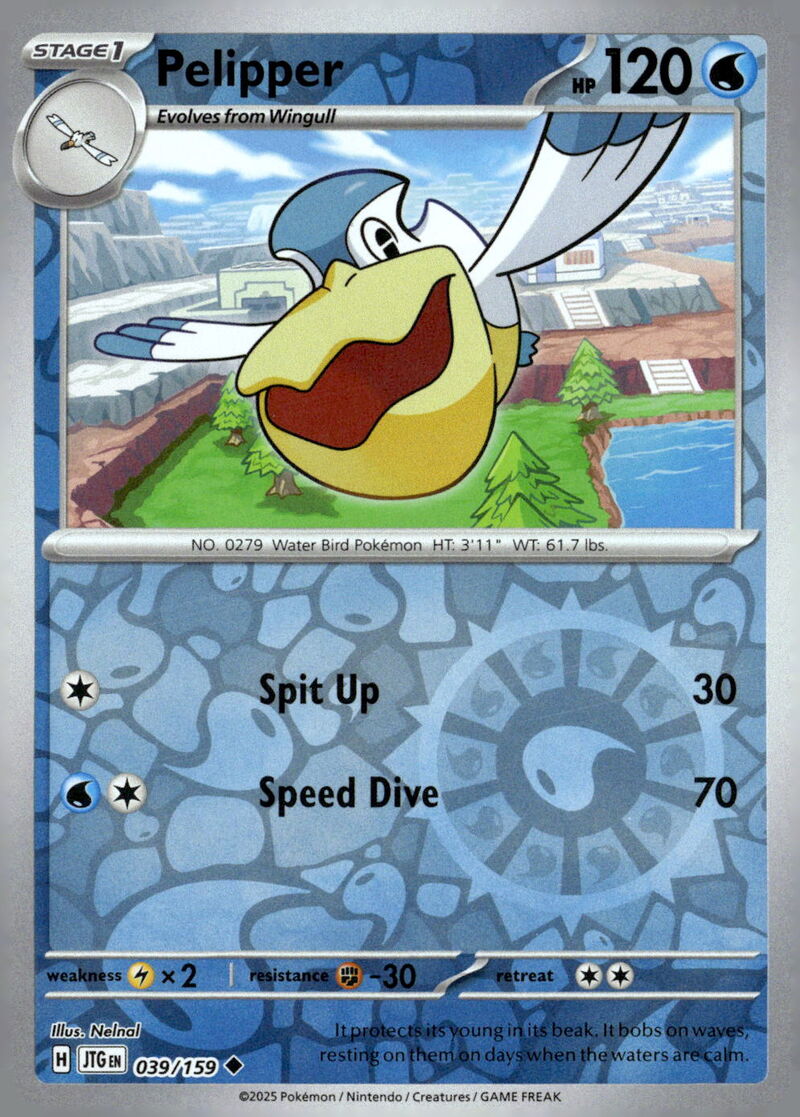 SV09: Journey Together #039/159 Pelipper foil