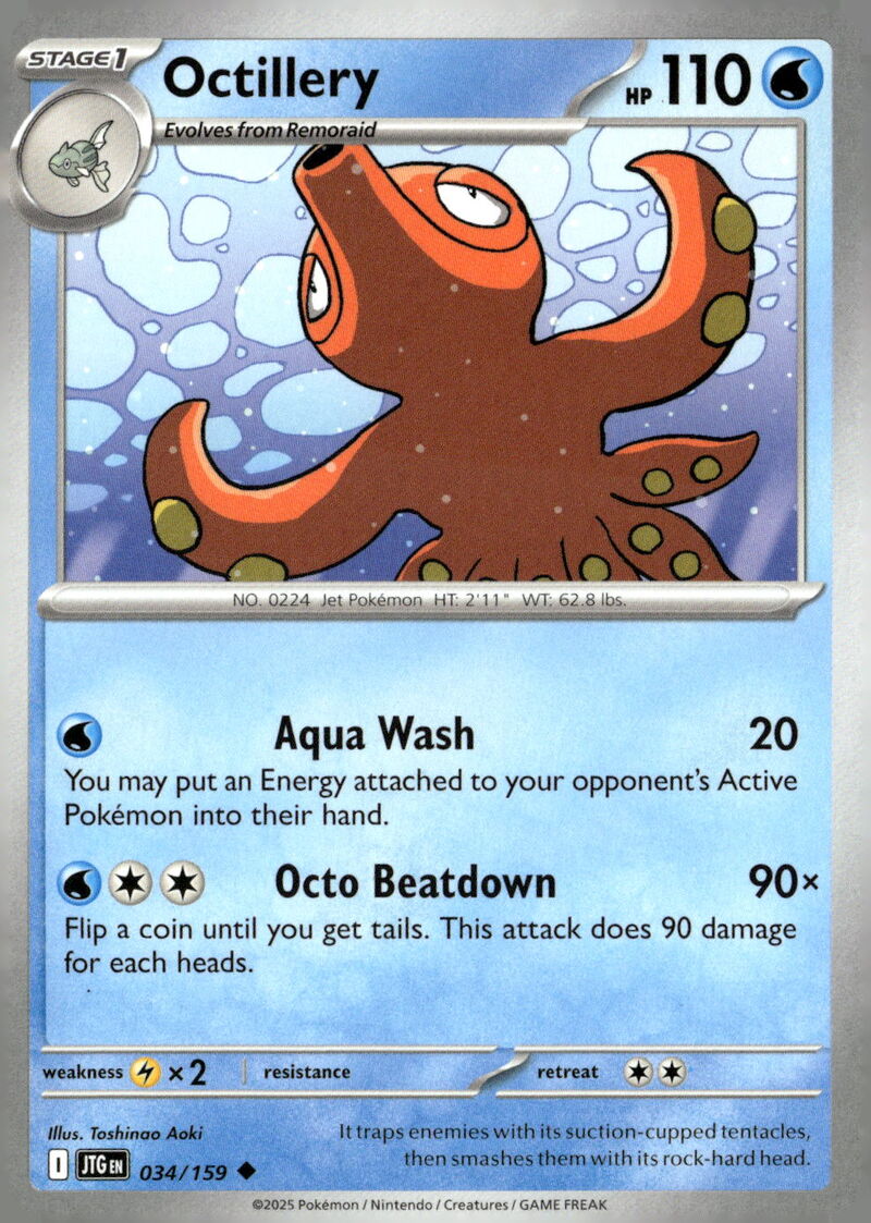 SV09: Journey Together #034/159 Octillery