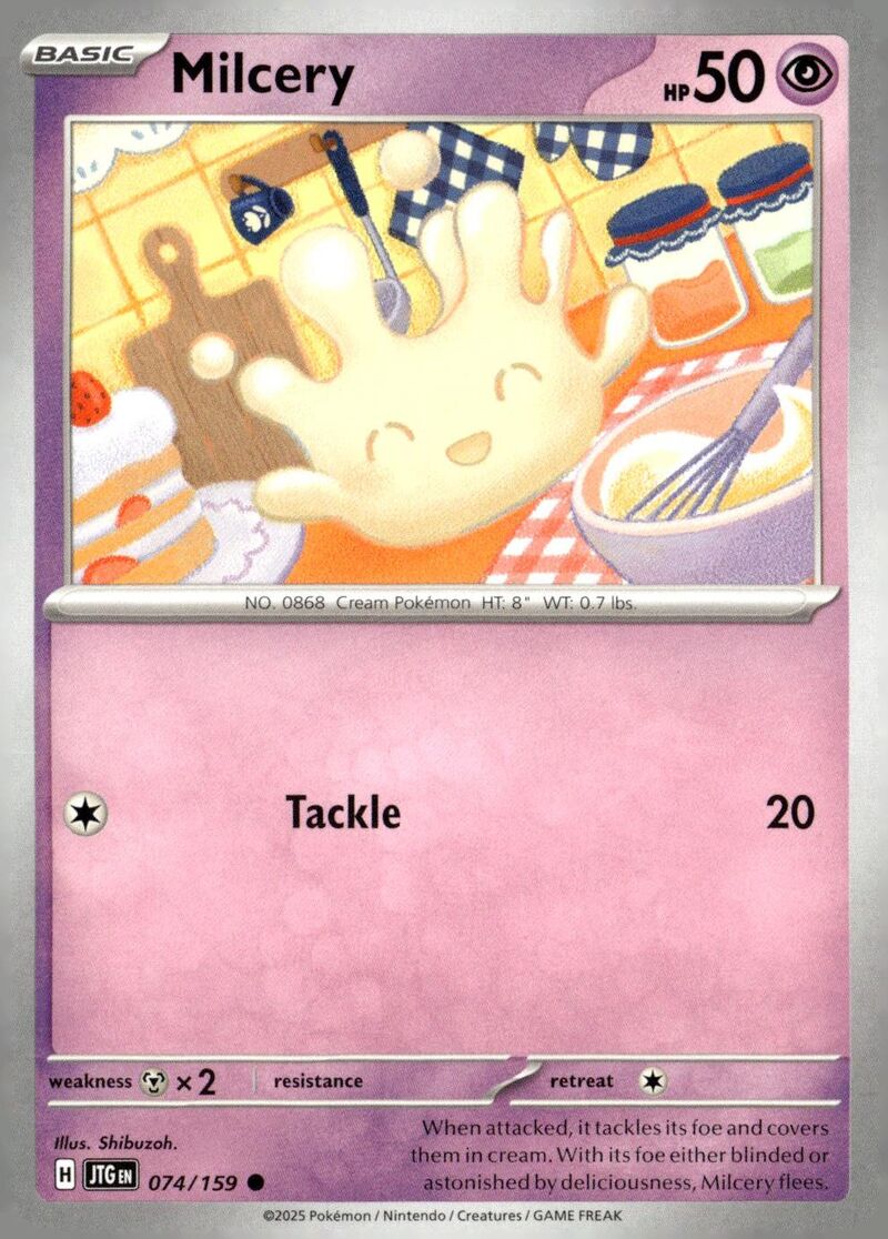 SV09: Journey Together #074/159 Milcery