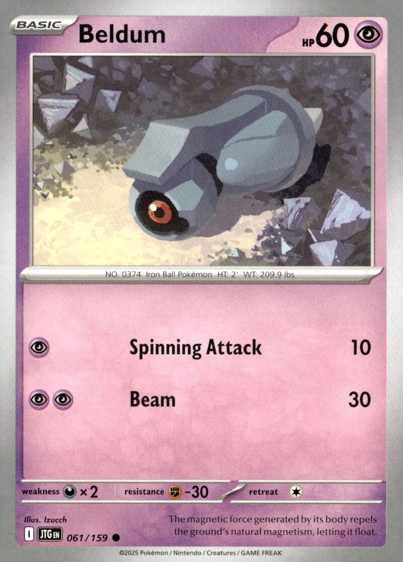 SV09: Journey Together #061/159 Beldum