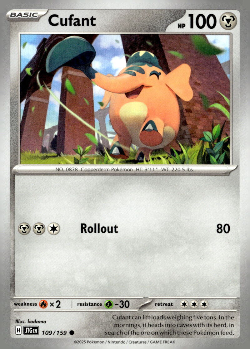 SV09: Journey Together #109/159 Cufant