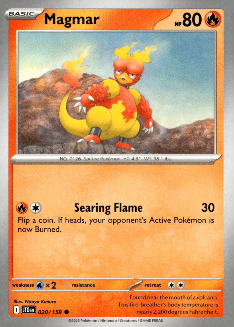 SV09: Journey Together #020/159 Magmar