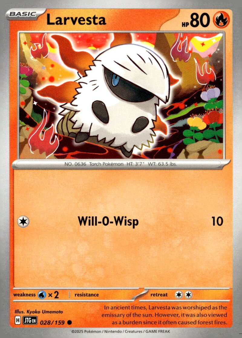 SV09: Journey Together #028/159 Larvesta