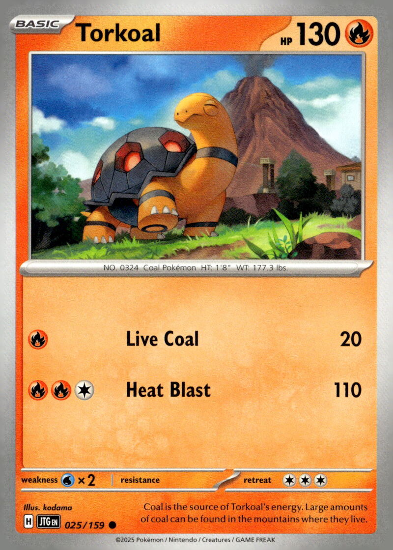 SV09: Journey Together #025/159 Torkoal