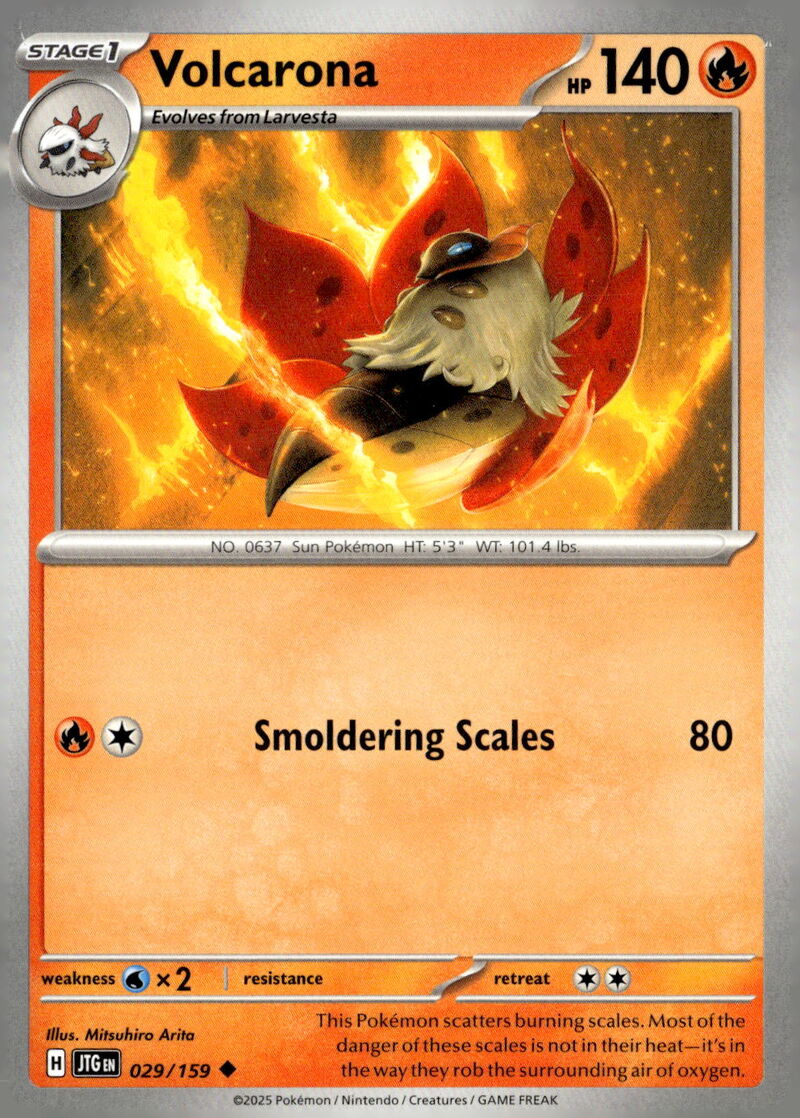 SV09: Journey Together #029/159 Volcarona