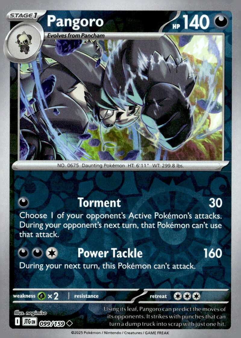 SV09: Journey Together #099/159 Pangoro