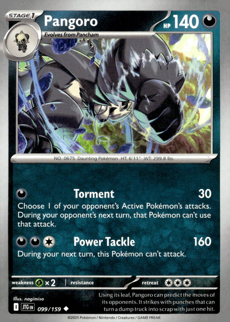 SV09: Journey Together #099/159 Pangoro