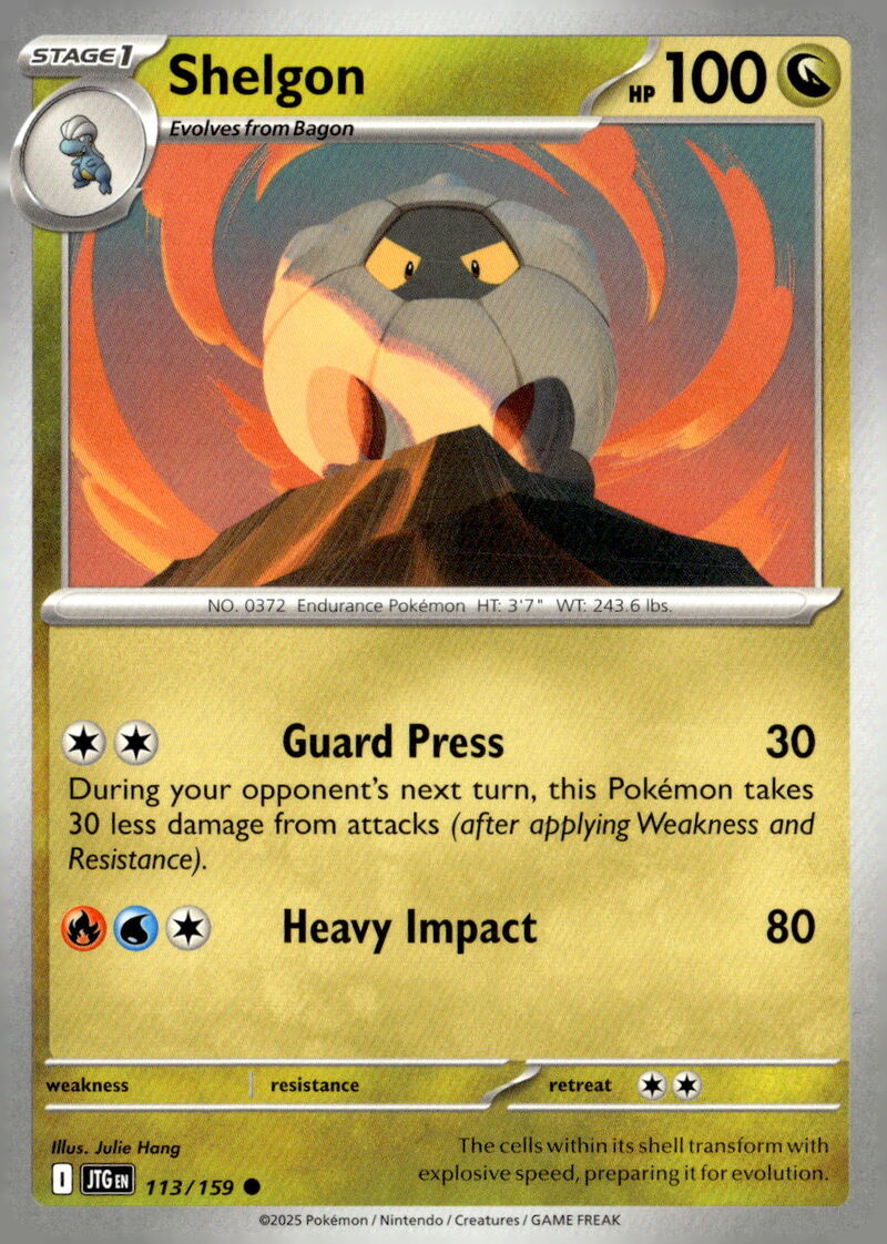 SV09: Journey Together #113/159 Shelgon