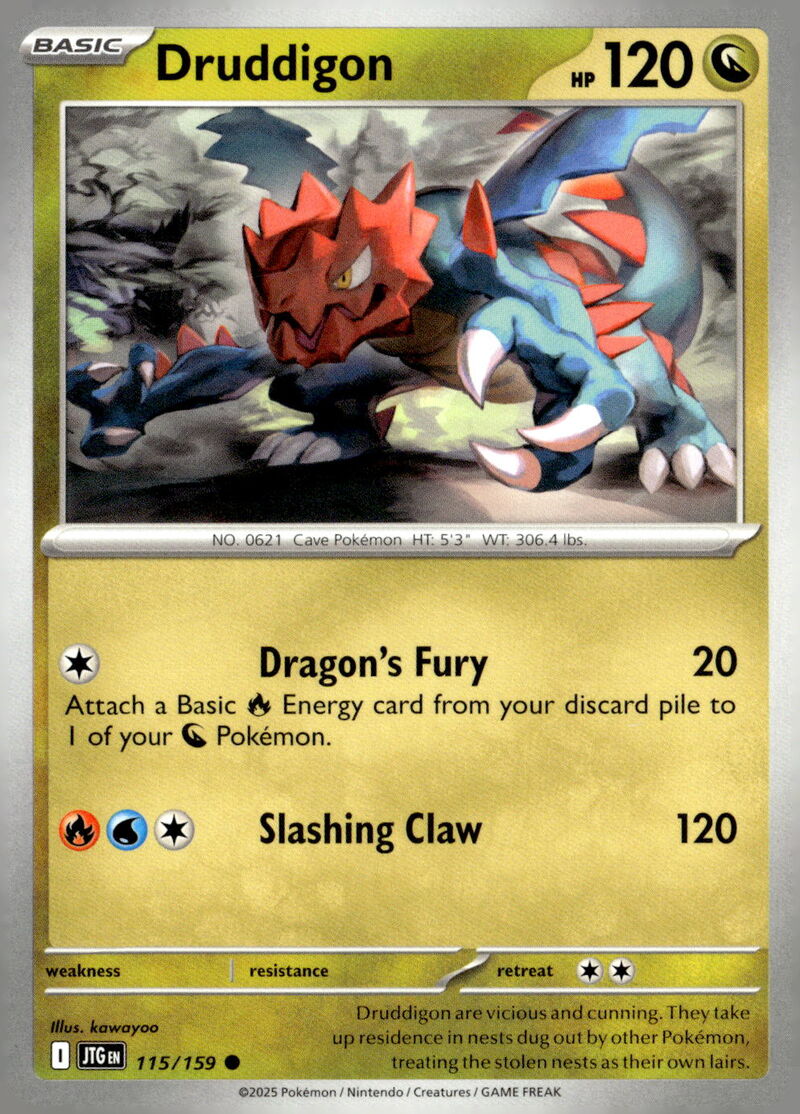 SV09: Journey Together #115/159 Druddigon