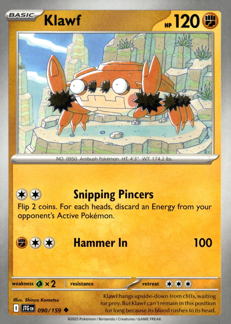 SV09: Journey Together #090/159 Klawf