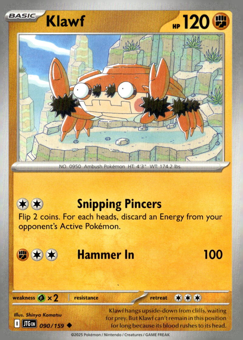 SV09: Journey Together #090/159 Klawf