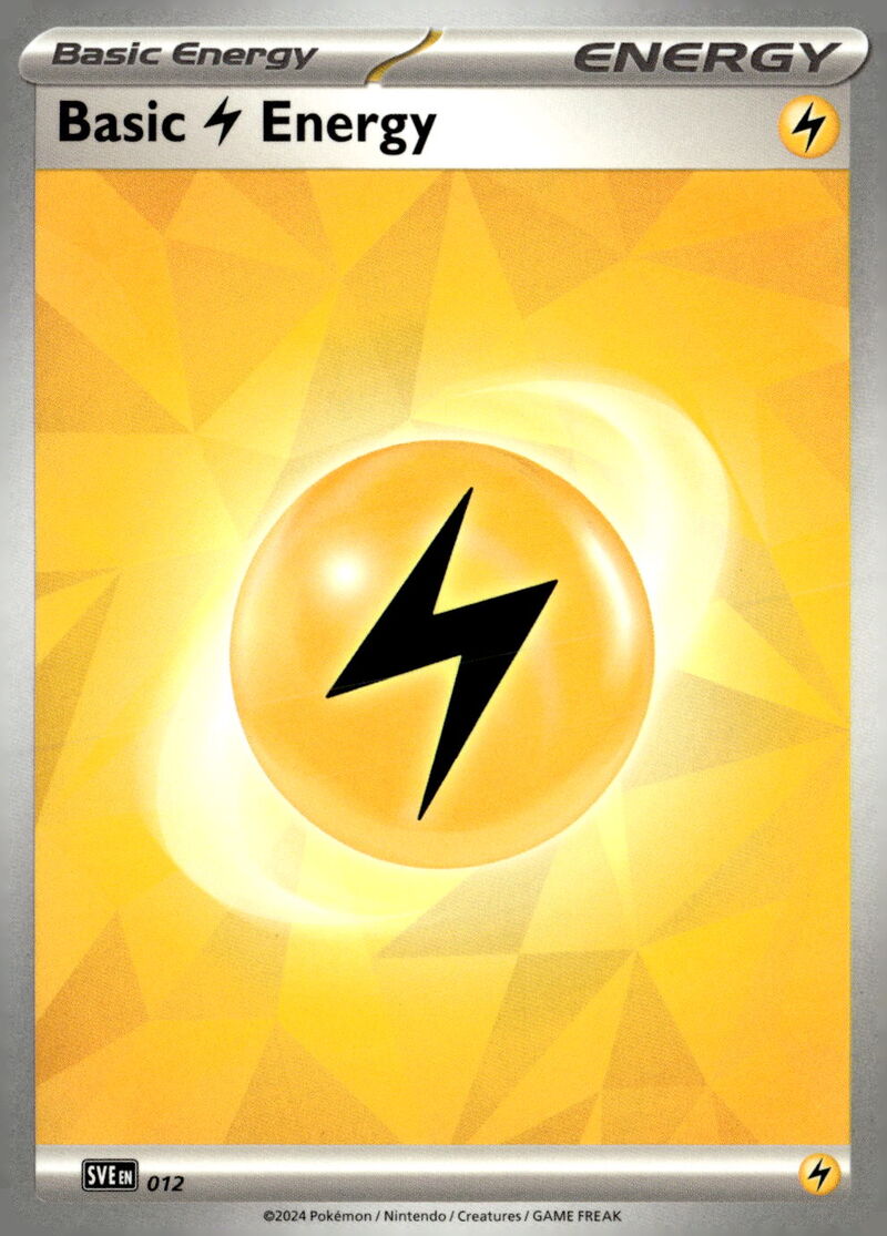 SV09: Journey Together #020 Basic Lightning Energy