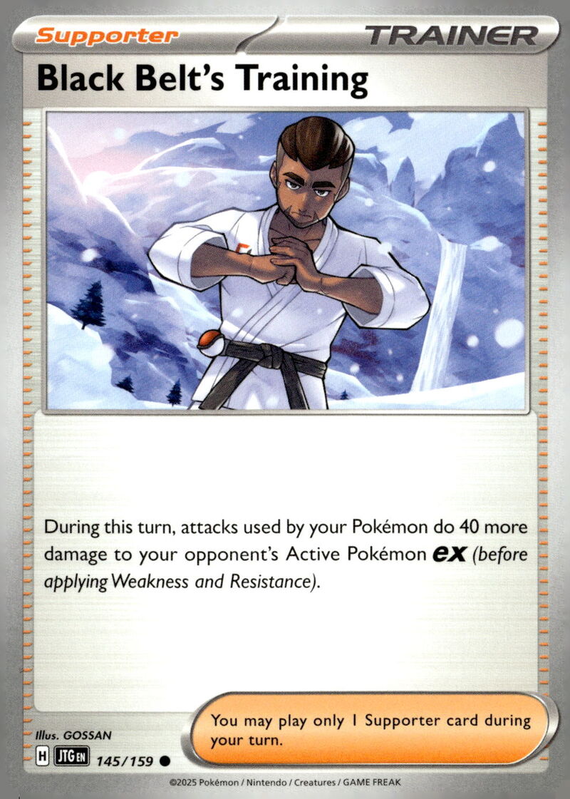 SV09: Journey Together #145/159 Black Belt's Training