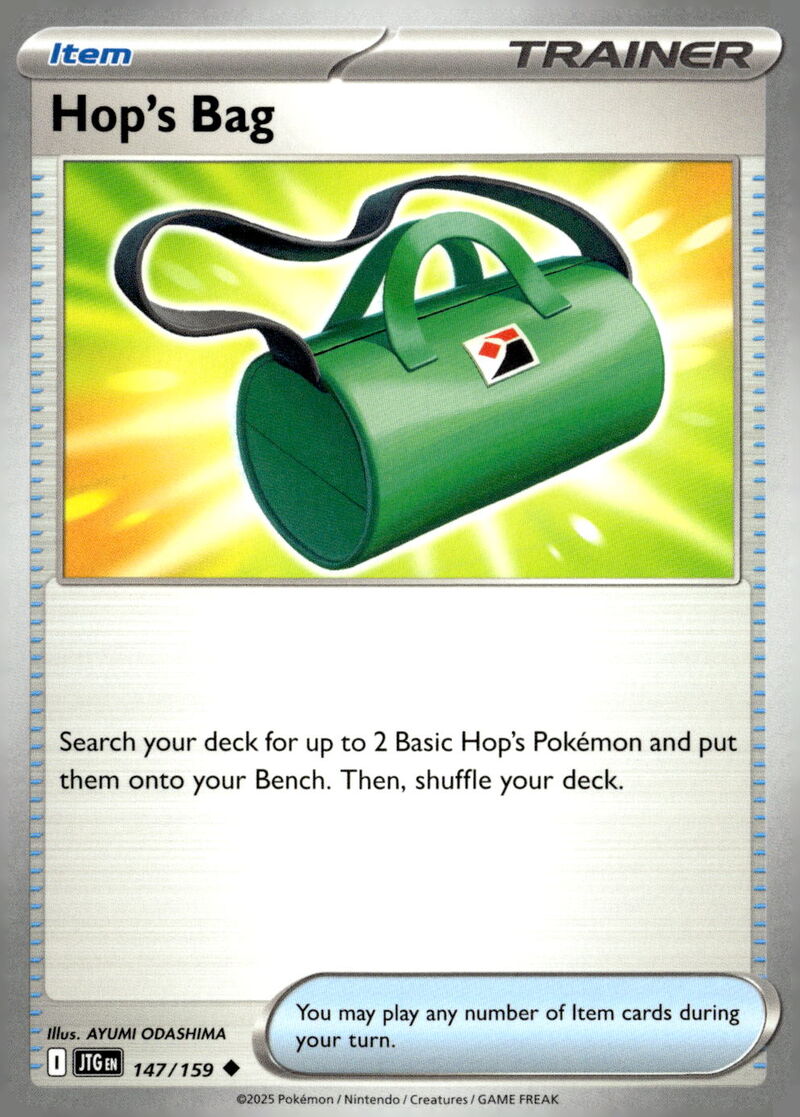 SV09: Journey Together #147/159 Hop's Bag