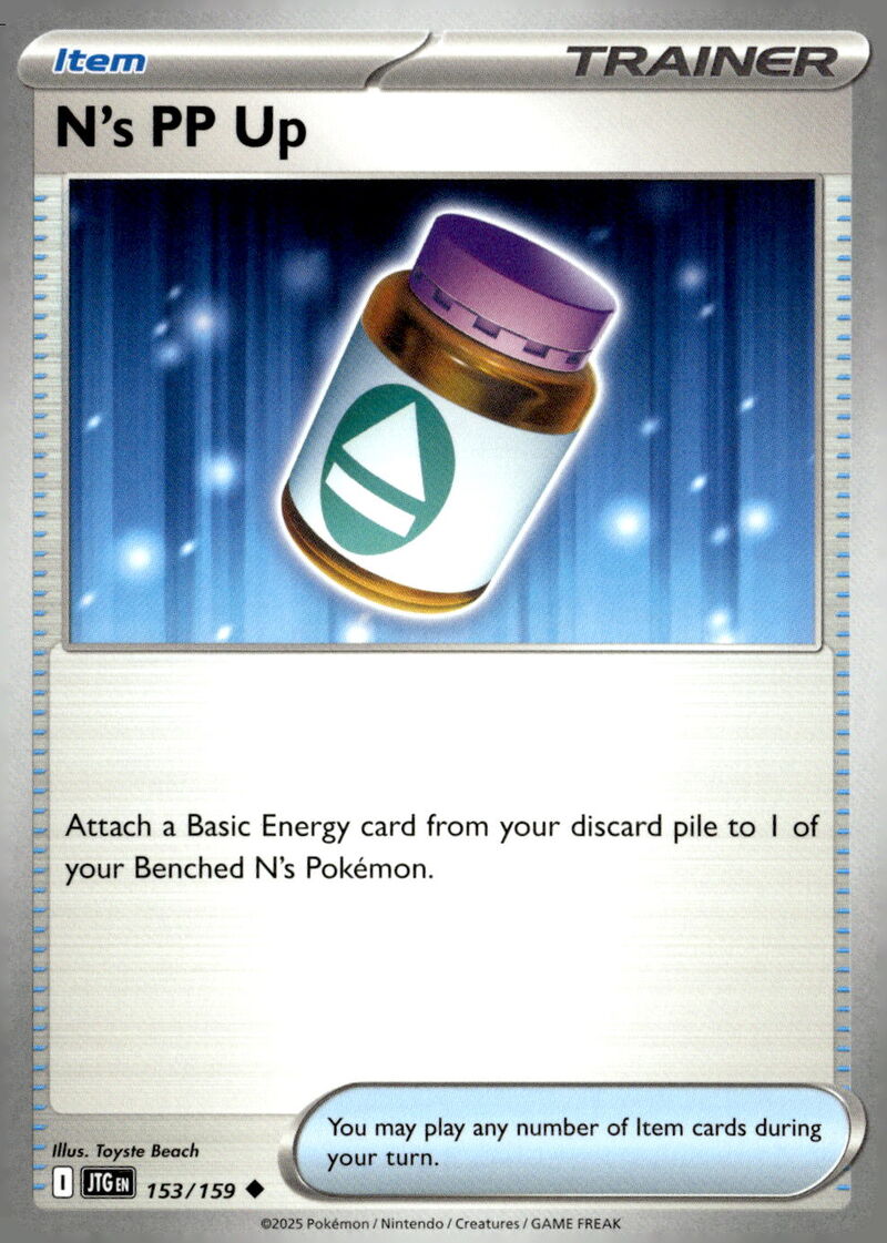 SV09: Journey Together #153/159 N's PP Up