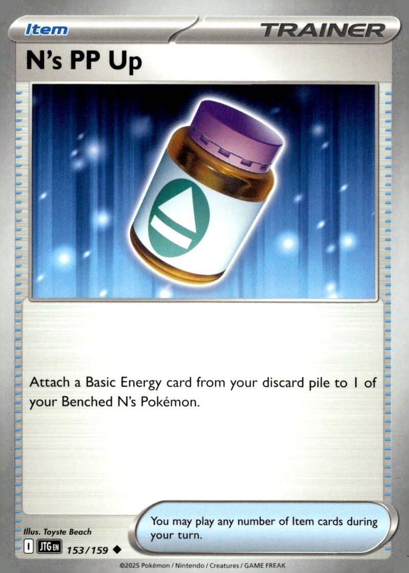 SV09: Journey Together #153/159 N's PP Up