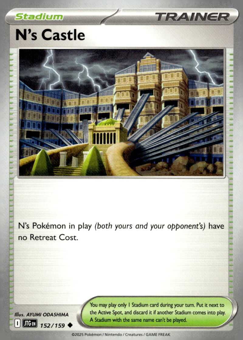 SV09: Journey Together #152/159 N's Castle