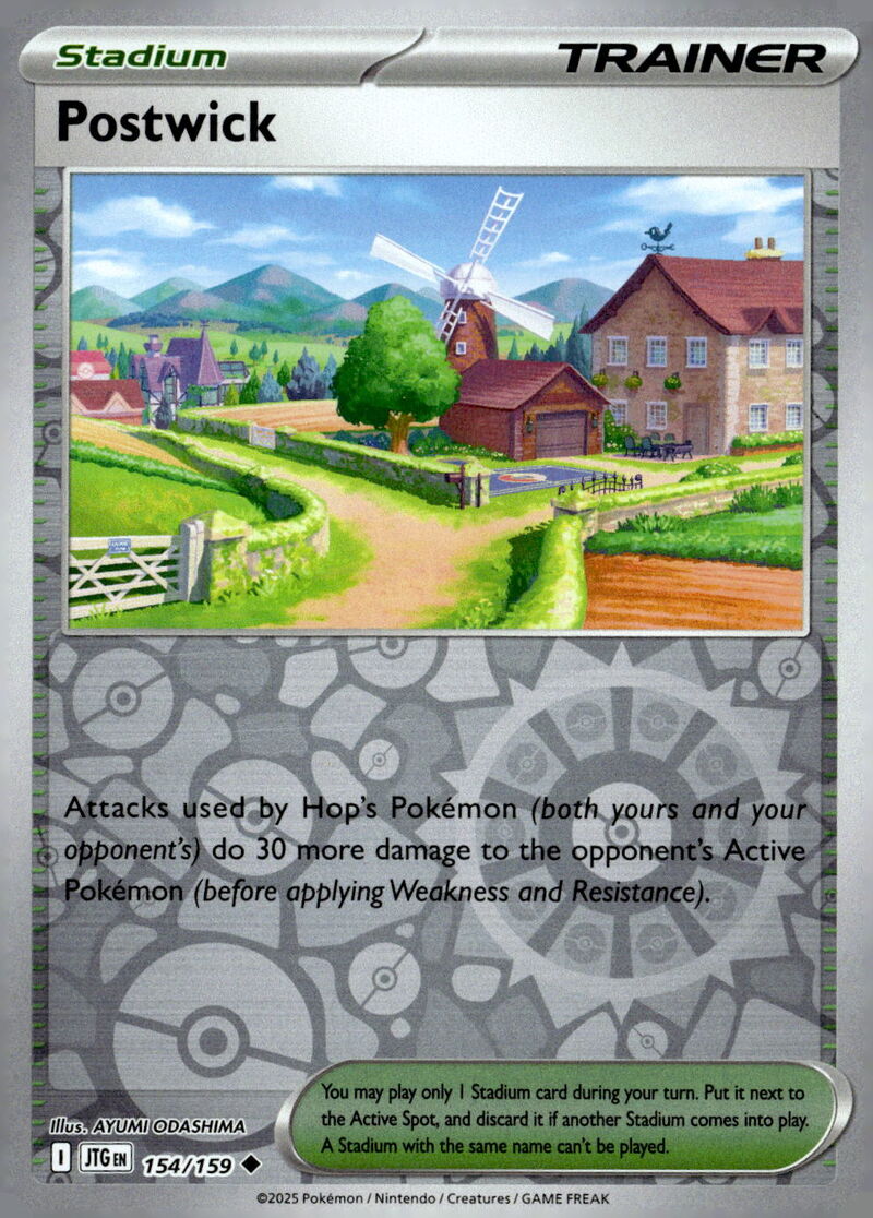 SV09: Journey Together #154/159 Postwick