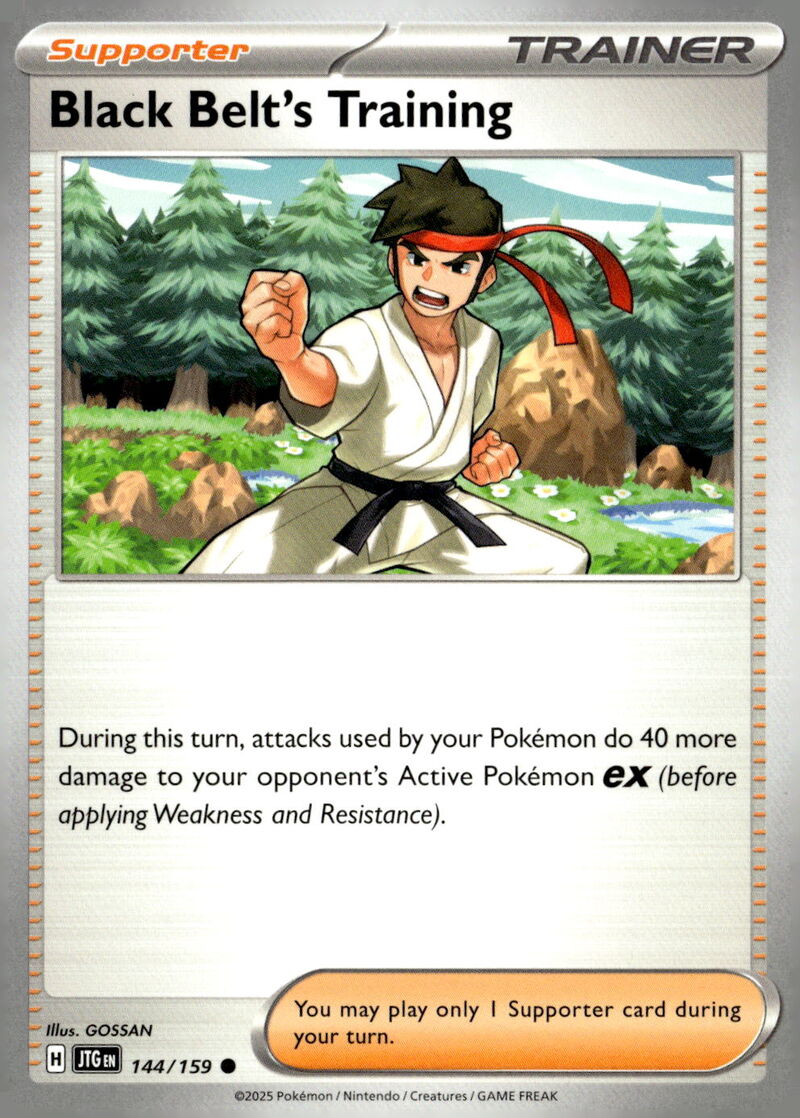 SV09: Journey Together #145/159 Black Belt's Training