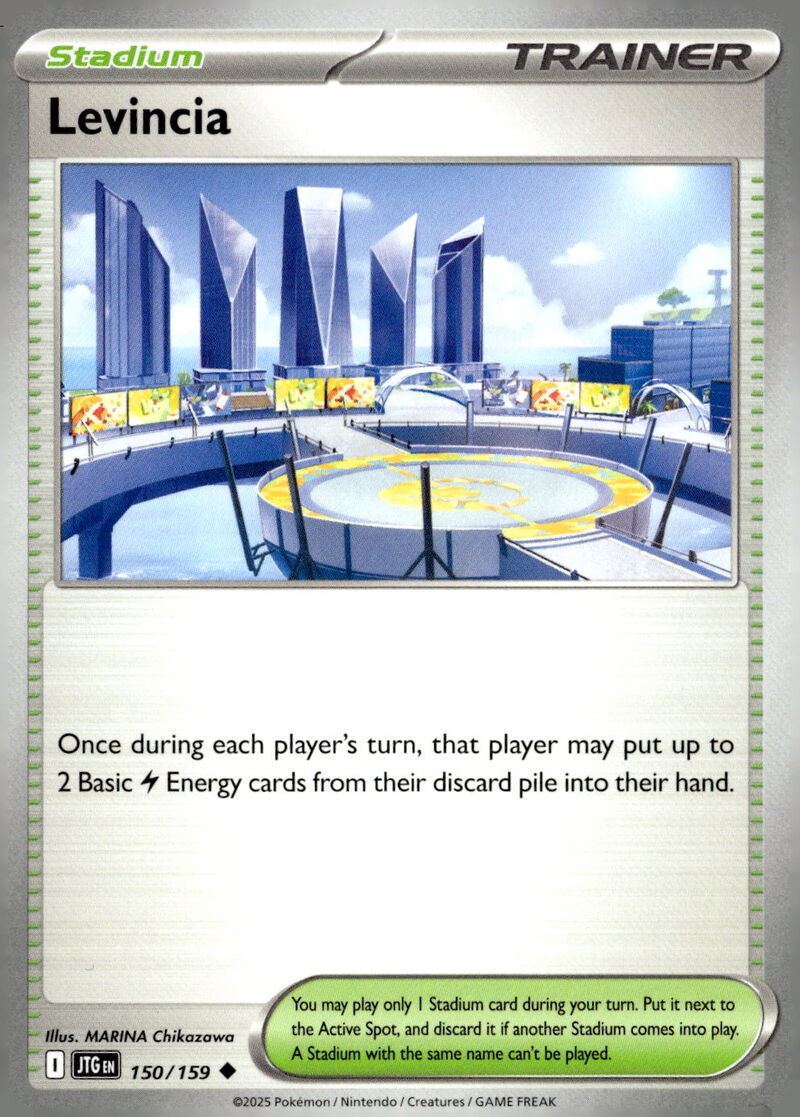 SV09: Journey Together #150/159 Levincia