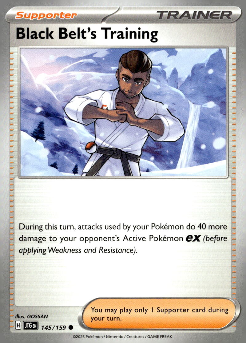 SV09: Journey Together #145/159 Black Belt's Training