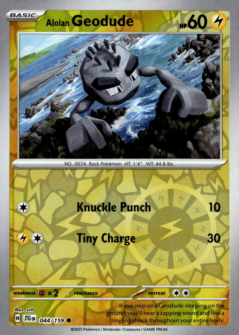 SV09: Journey Together #044/159 Alolan Geodude