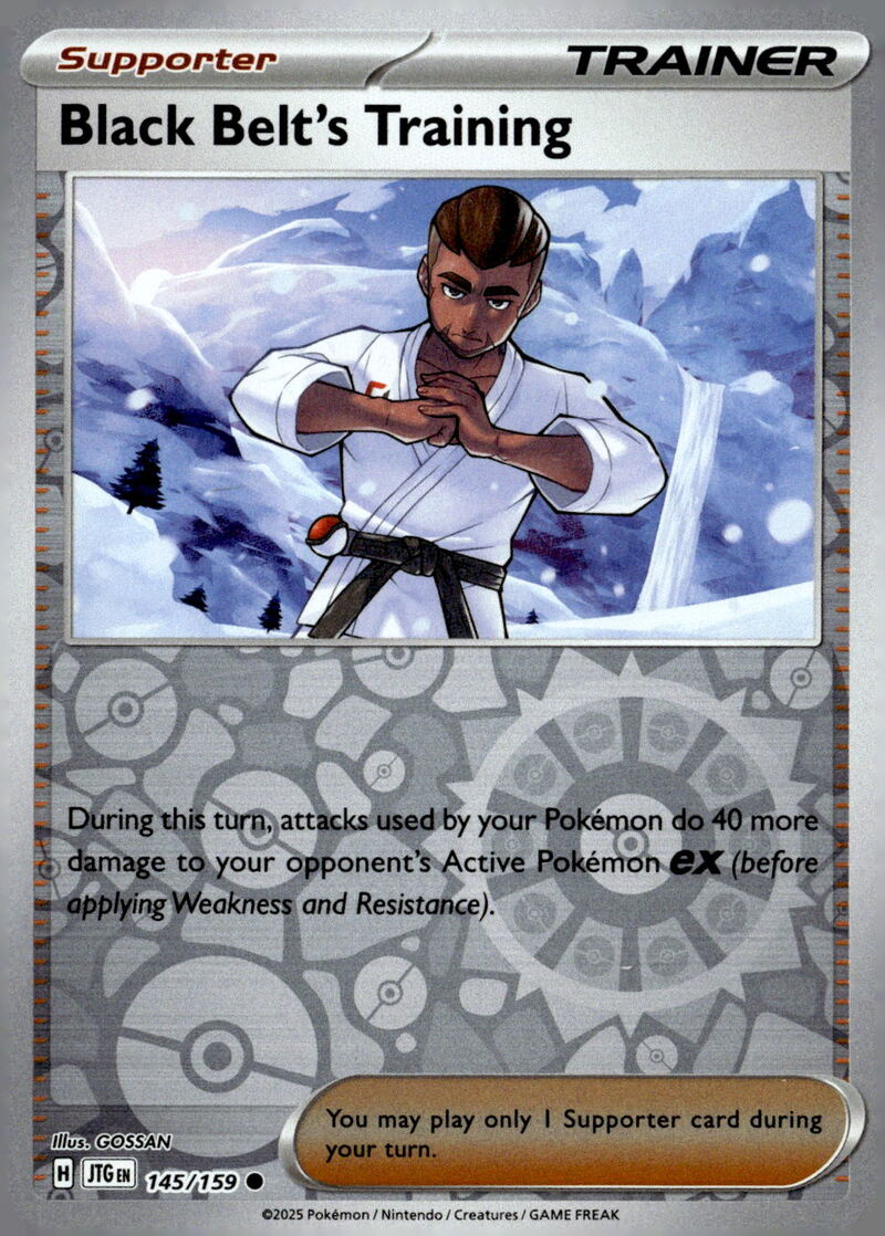 SV09: Journey Together #145/159 Black Belt's Training