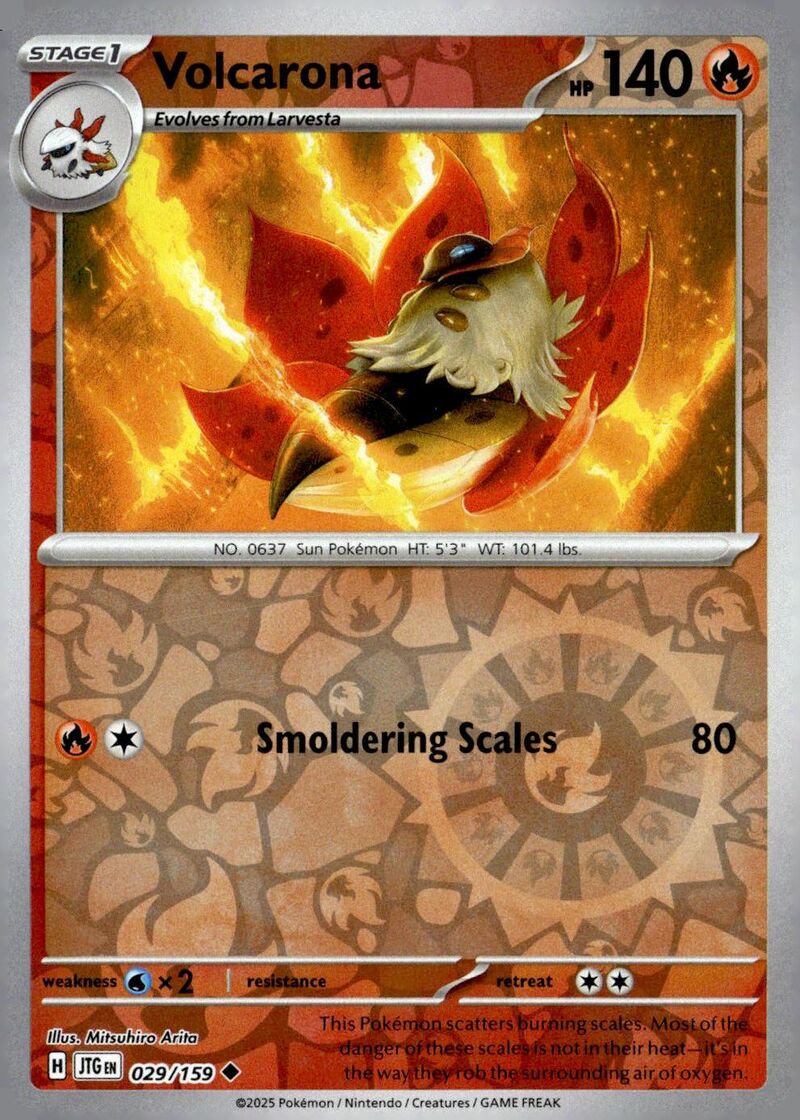 SV09: Journey Together #029/159 Volcarona