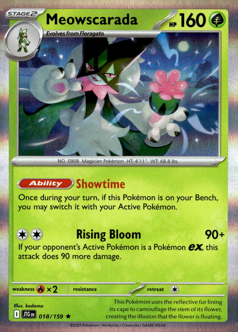 SV09: Journey Together #018/159 Meowscarada