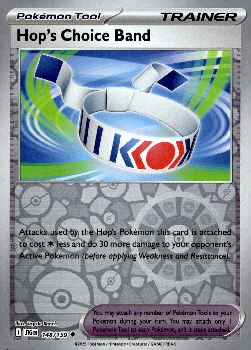 SV09: Journey Together #148/159 Hop's Choice Band