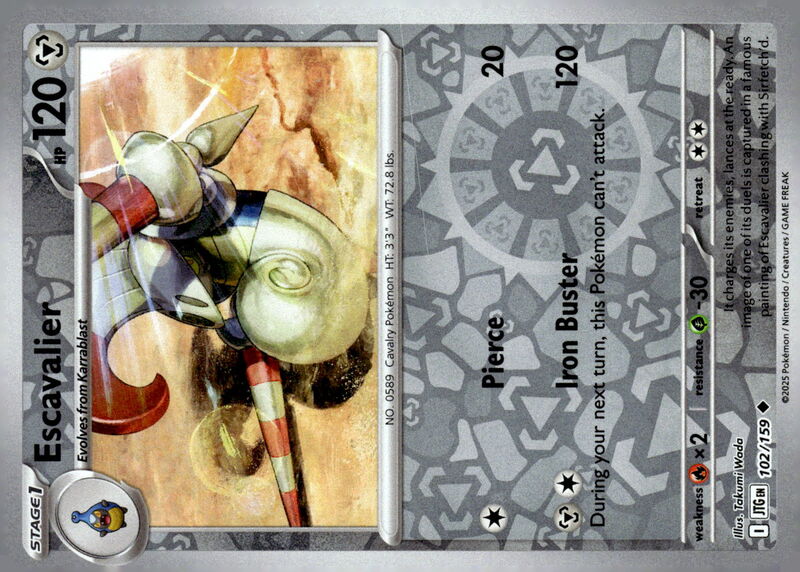 SV09: Journey Together #102/159 Escavalier