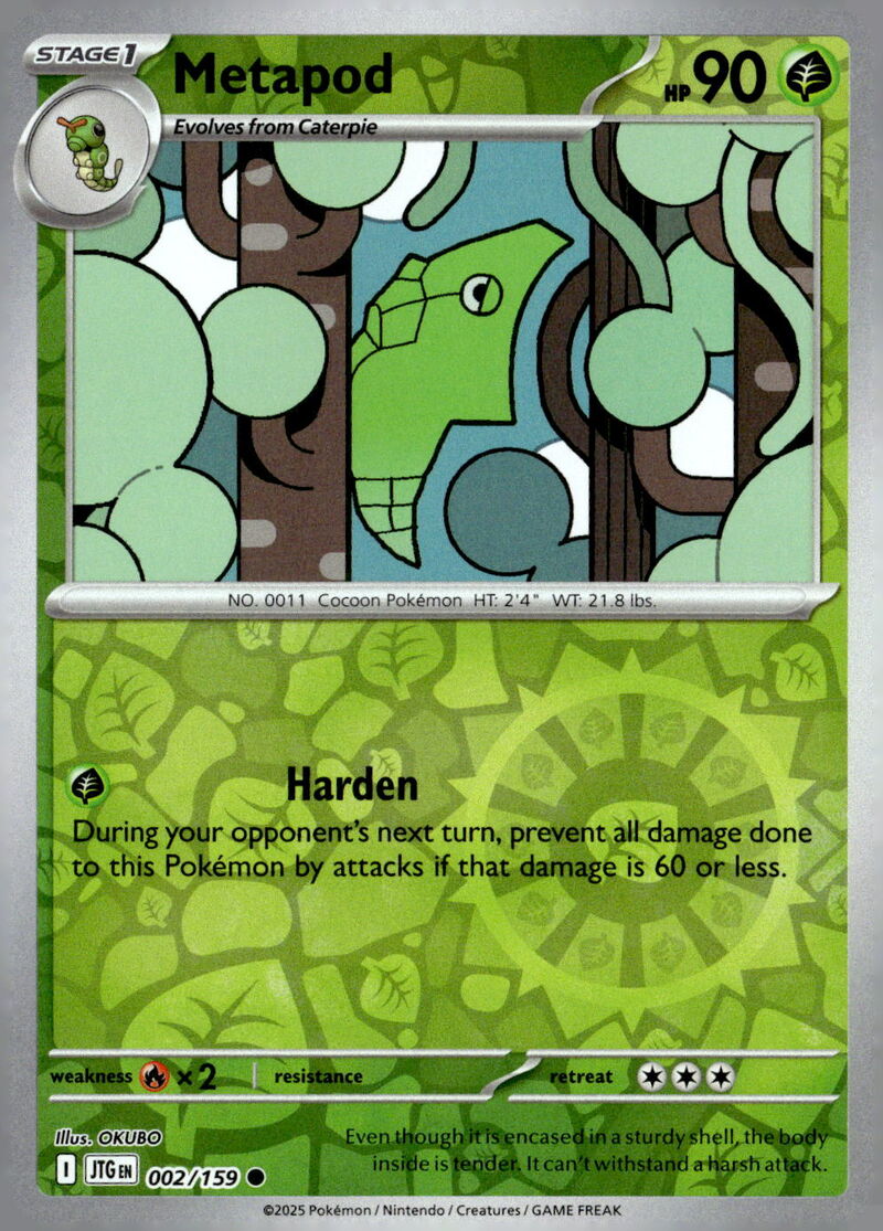 SV09: Journey Together #002/159 Metapod