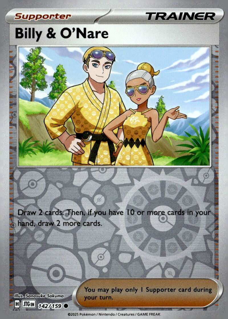 SV09: Journey Together #142/159 Billy & O'Nare