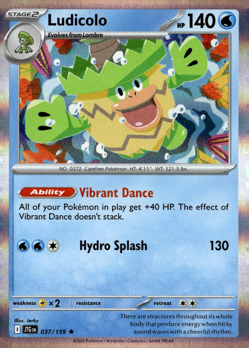 SV09: Journey Together #037/159 Ludicolo