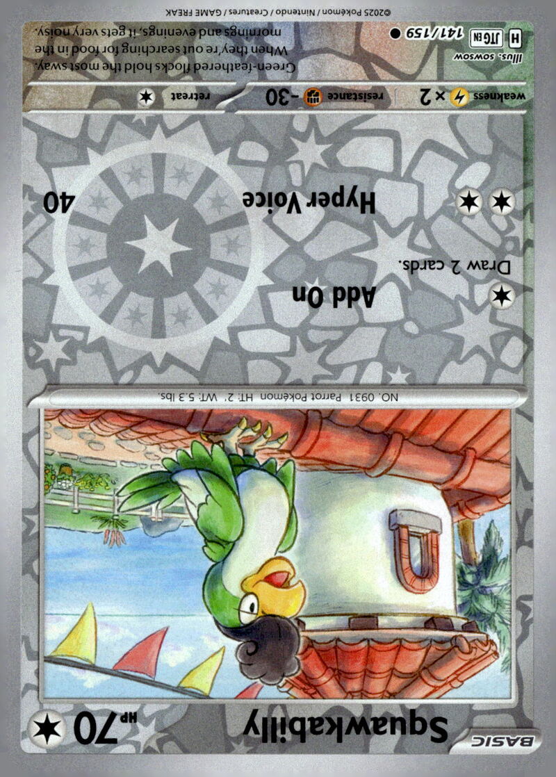 SV09: Journey Together #141/159 Squawkabilly