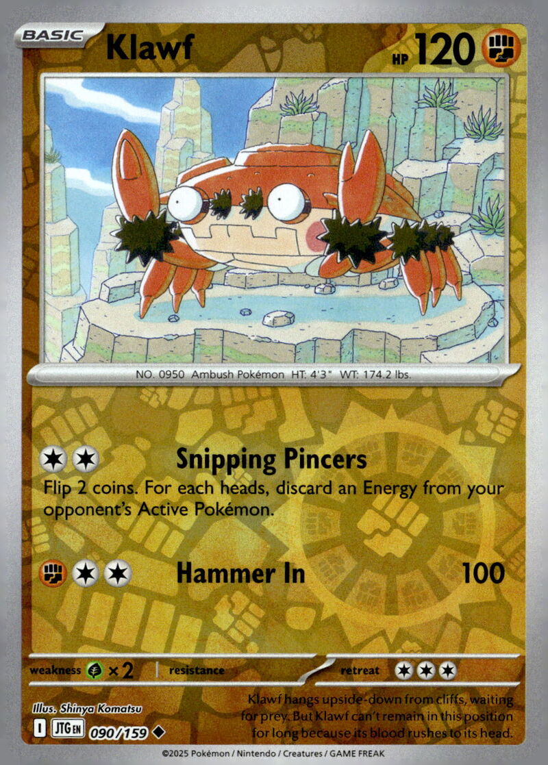 SV09: Journey Together #090/159 Klawf