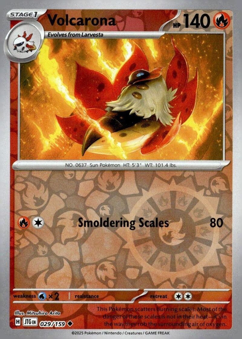 SV09: Journey Together #029/159 Volcarona